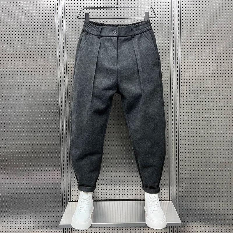 Cedric™ Elegante Herrenhose in Melange-Optik Modeberg Bern